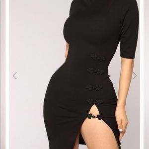 Kiko High Slit Dress